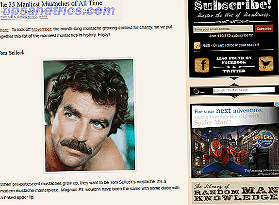 Célébrez Movember et la magnificence des moustaches avec ces ressources Web les plus moustaches