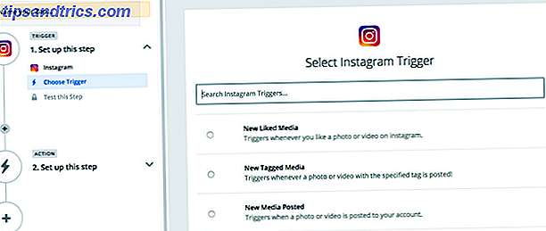Instagram Download Likes Wählen Sie Trigger Schritt 1