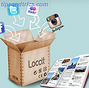 Mezcle su diario o diario con su actividad de red social usando Loccit