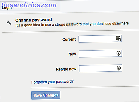Sådan ændrer du din Facebook-adgangskode facebook password