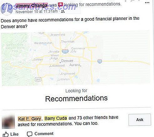 La fonction de recommandation de Facebook est une excellente façon d'obtenir des conseils de vos amis.  Voici tout ce que vous devez savoir sur la création et la réponse aux recommandations.
