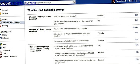Sind Ihre sozialen Freunde Sie mit Malware infizieren? Facebook Timeline und Tagging-Einstellungen