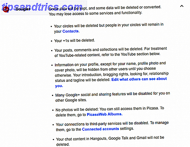 Google Plus Konto löschen