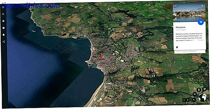 Google Earth mottok bare en massiv global oppdatering Google Earth Penzance