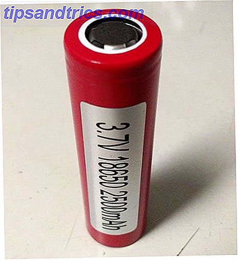Fake LG HG2 18650 batería