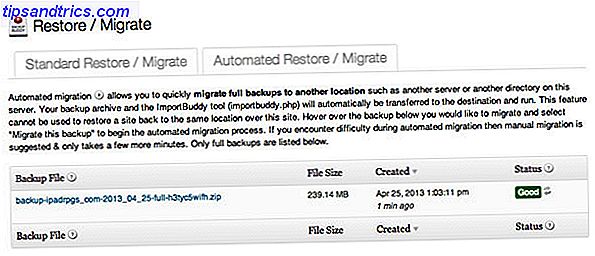 3 Plugins para Migração Fácil de um Site WordPress, Testado e Testado bb backups list