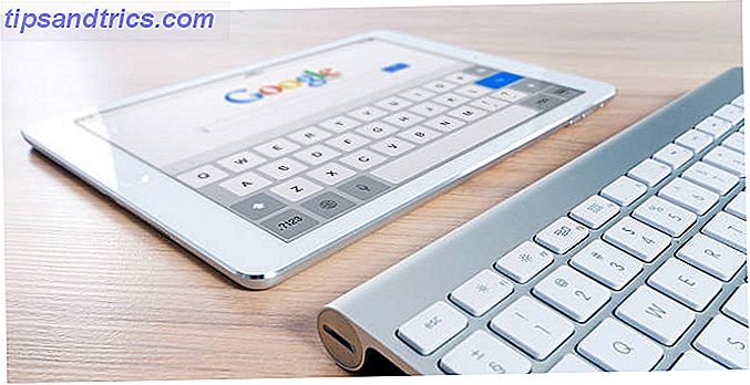 ¿Cómo funcionan los motores de búsqueda? búsqueda de google en tableta
