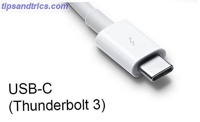 Connecteurs USB-C et Thunderbolt 3