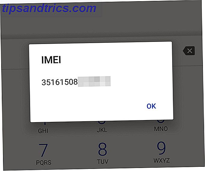 Qual è l'IMEI del mio telefono e a cosa serve? Screenshot IMEI Dialer