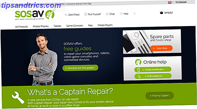 SOSav Gadget Repair Website