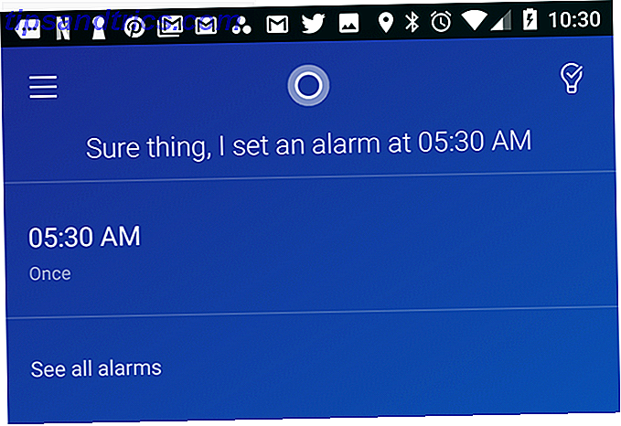 Cortana Set Alarm