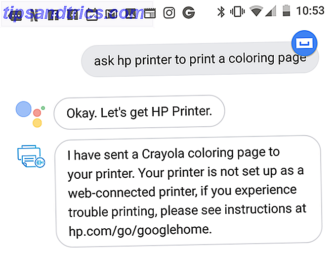Google Assistant Print