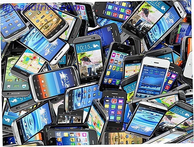 Pile de smartphones