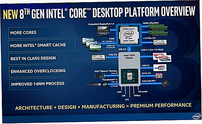 Descripción general del escritorio Intel 8th Gen