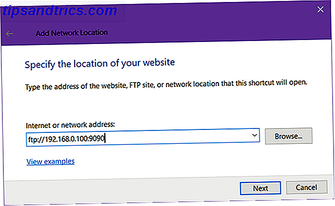 Wie man Windows Akte Forscher in einen ftp Klienten Windows 10 ftp IP-Adresse dreht