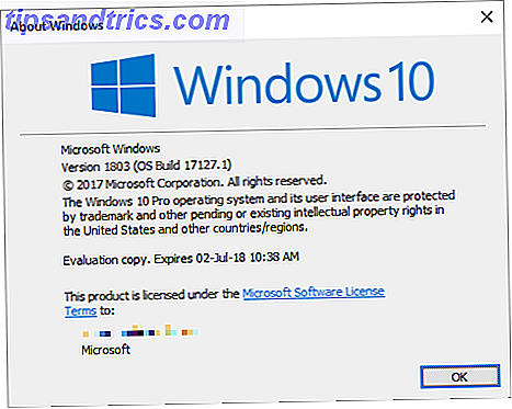 Windows 10 winver
