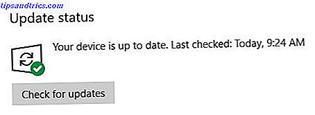 Windows 10 Check for opdateringer