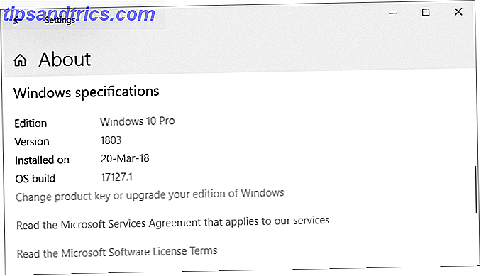 Windows-Spezifikationen Editionsversion