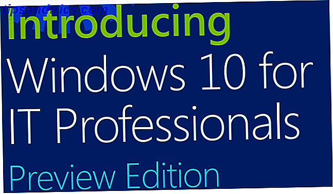 Visualização do Windows 10 IT Professional