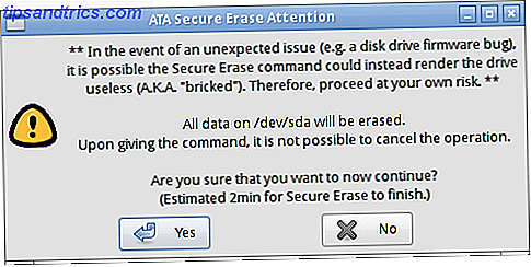 ATA Secure Erase
