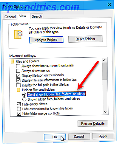 Sådan skjuler du filer i Windows 10