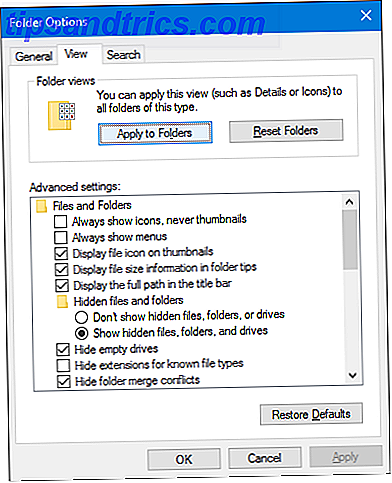 Opzioni della cartella Esplora risorse di Windows 10