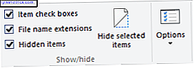 Windows 10 File Explorer Mostra Nascondi file