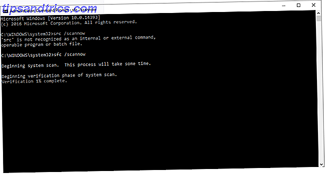 System File Checker Tool op Windows Command Prompt