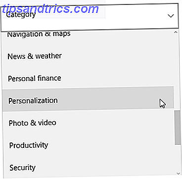 windows 10 butik personalisering kategori