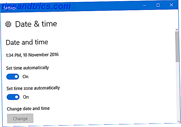 Windows 10 datum och tid