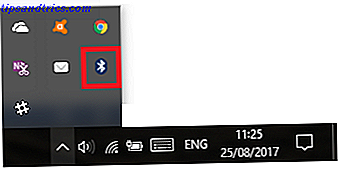 barre d'outils Windows 10 icône Bluetooth