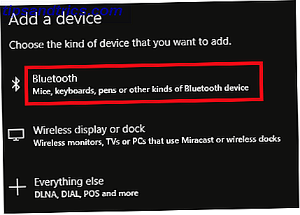 Windows 10 fügen Bluetooth-Fenster hinzu