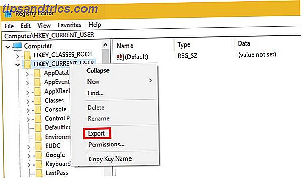 Come eseguire il backup e ripristinare il registro di Windows Registry Registry Windows