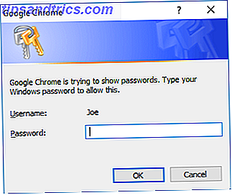chrome show password