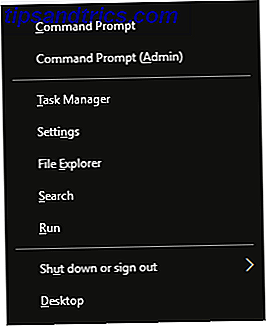 clave de Windows x indicador de comando