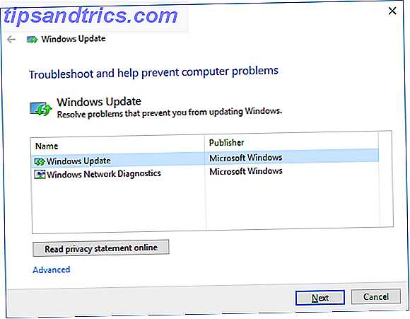 Windows Update FixIt Windows 10
