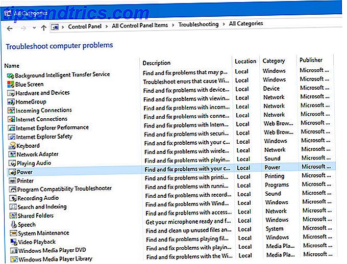 Windows 10 Feilsøkingsverktøy