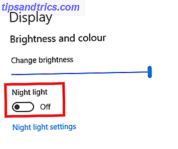Warum das Windows 10 Action Center anstelle der Einstellungs-App verwenden? Nachtlichtfenster 10