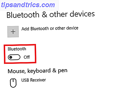 Warum das Windows 10 Action Center anstelle der Einstellungs-App verwenden? Bluetooth Fenster 10