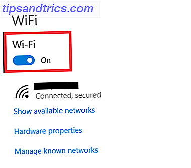 Por que usar o Windows 10 Action Center em vez do aplicativo Configurações? janelas do wifi 10