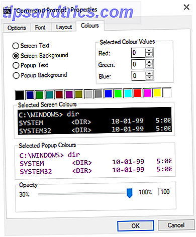 Comment changer les couleurs des couleurs cmd de l'invite de commande
