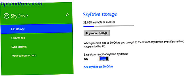 Opciones de almacenamiento SkyDrive