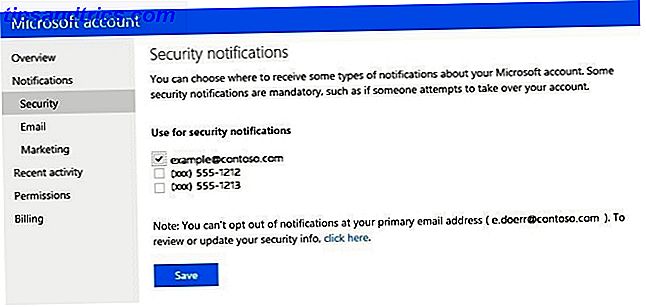 säkerhets-meddelanden Microsoft-online-konton-