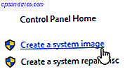 Copia de seguridad y restauración de Windows 10 Crear imagen del sistema