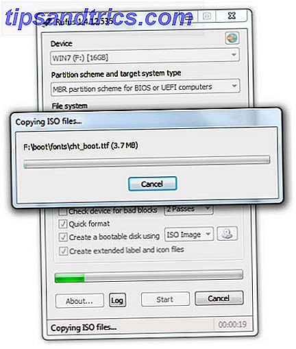 Rufus - Kopiering av ISO-filer till USB