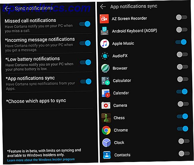 sync-android-benachrichtigungen-Windows-action-center-sync-wählen-apps