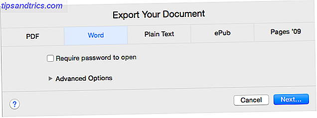 Sådan får du vist eller rediger et sideredokument fra Mac på Windows Pages Export Word