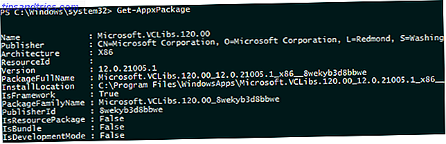 Windows 10-Power-get-appxpackage