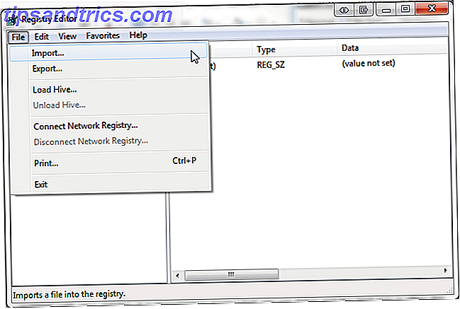 Windows Registry Import