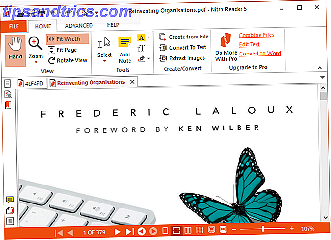 De 6 beste PDF-leserne for Windows Nitro Reader 5 670x480
